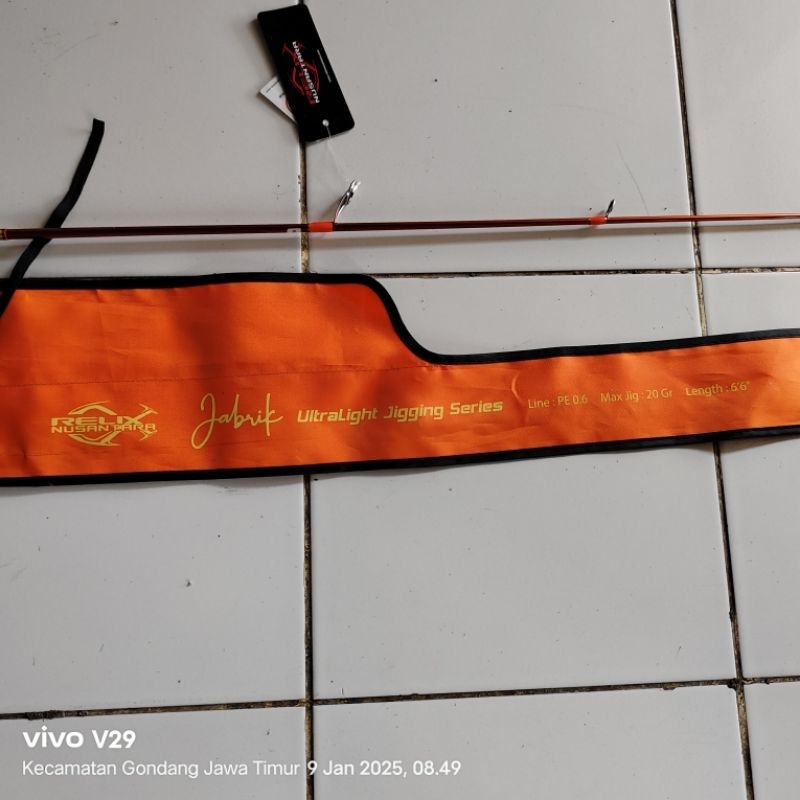 joran relix Nusantara jabrik pe 0.6 sp