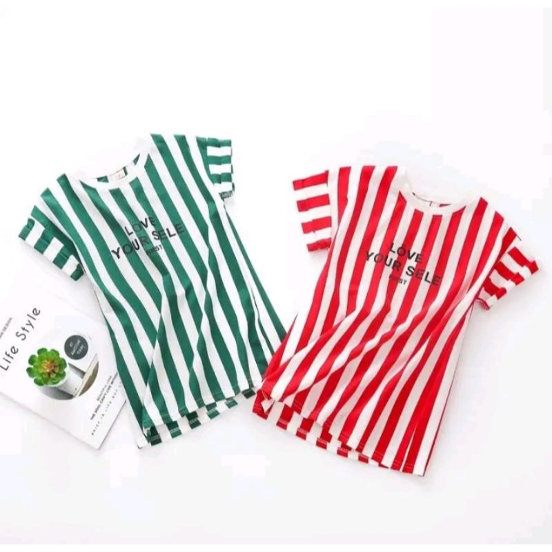 Dress Anak perempuan Keira garis garis