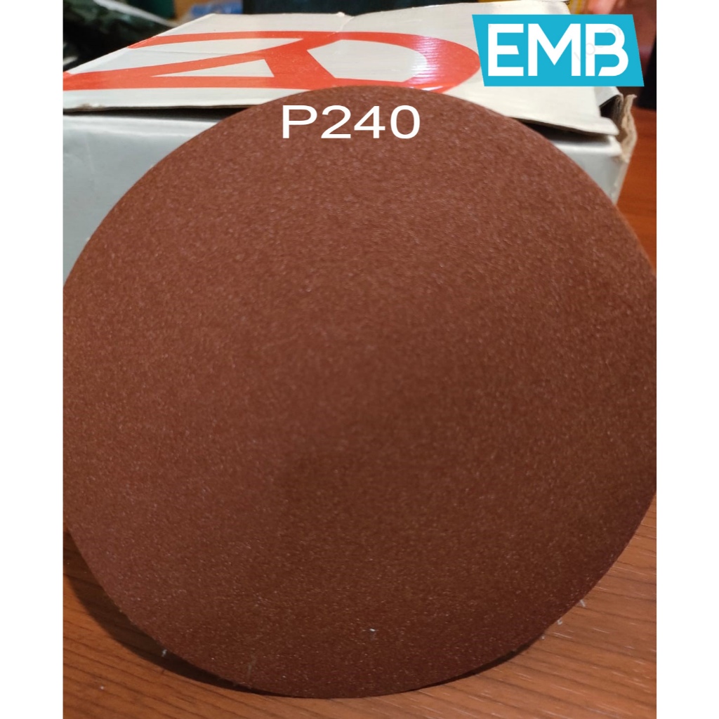 Amplas AIMCHAMP Velcro 5" / 5 inch p240 Grit 240  - Aim Champ amplas tempel bulat mesin