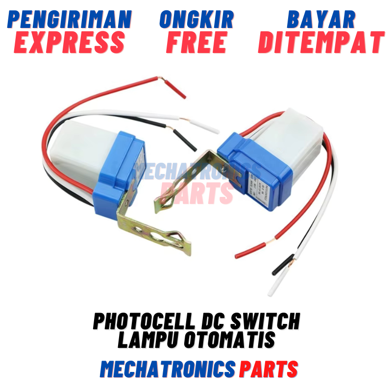 Photocell 10A Switch Lampu Otomatis Fotocel Sensor Cahaya Led Saklar Siang Malam