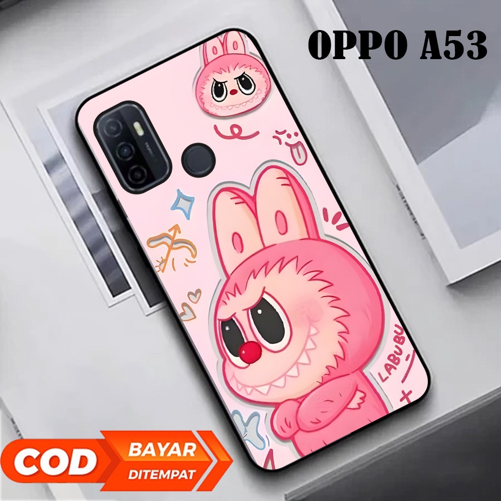 [A15] Labubu Casing OPPO A53 Case Pelindung Hp Keren Lucu Viral Unisex Terbaru
