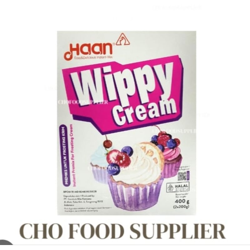 

HAAN WIPPY CREAM WHIPCREAM 200GRAM