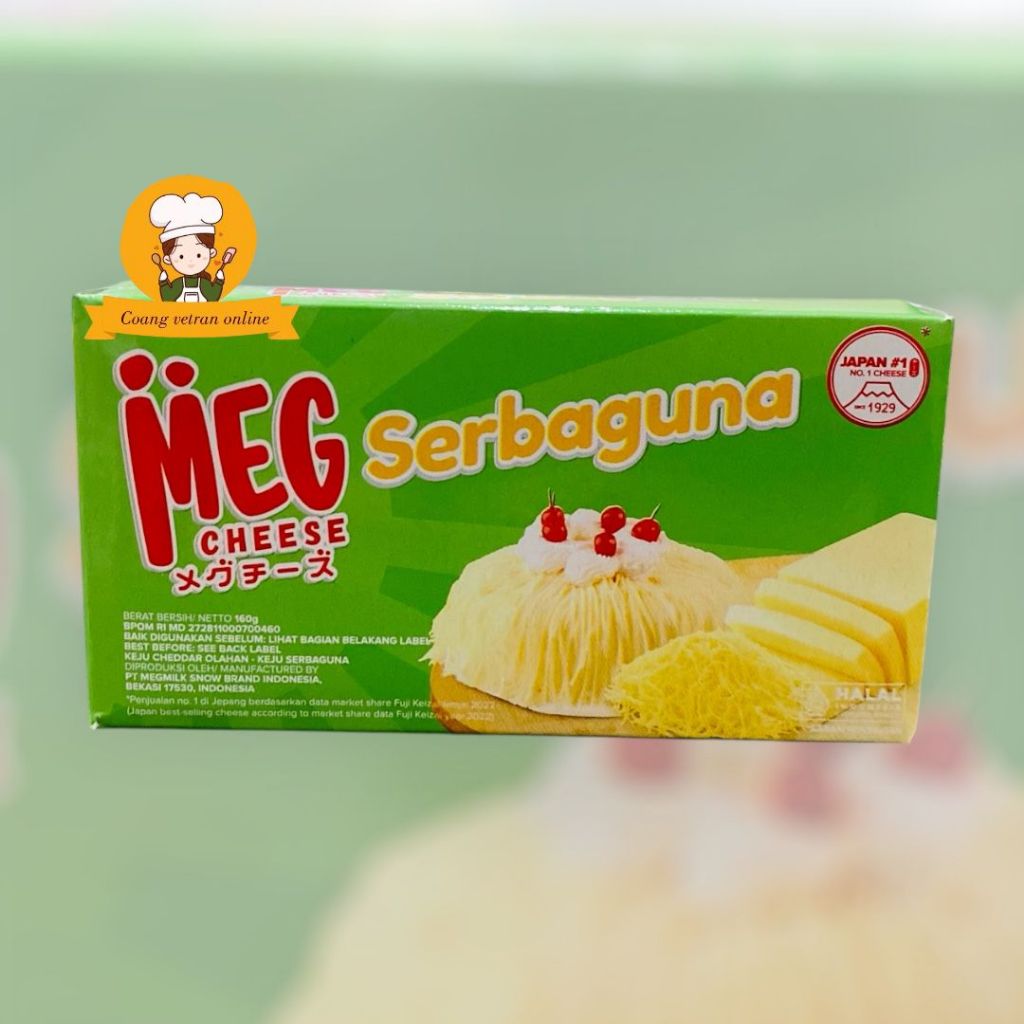 

meg keju serbaguna hijau 180 gr