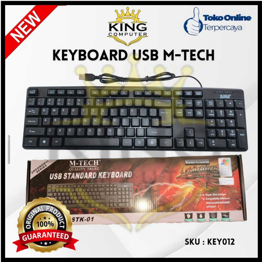 KEYBOARD USB  STANDAR TERMURAH / KEYBOARD USB M-TECH Harga Grosir