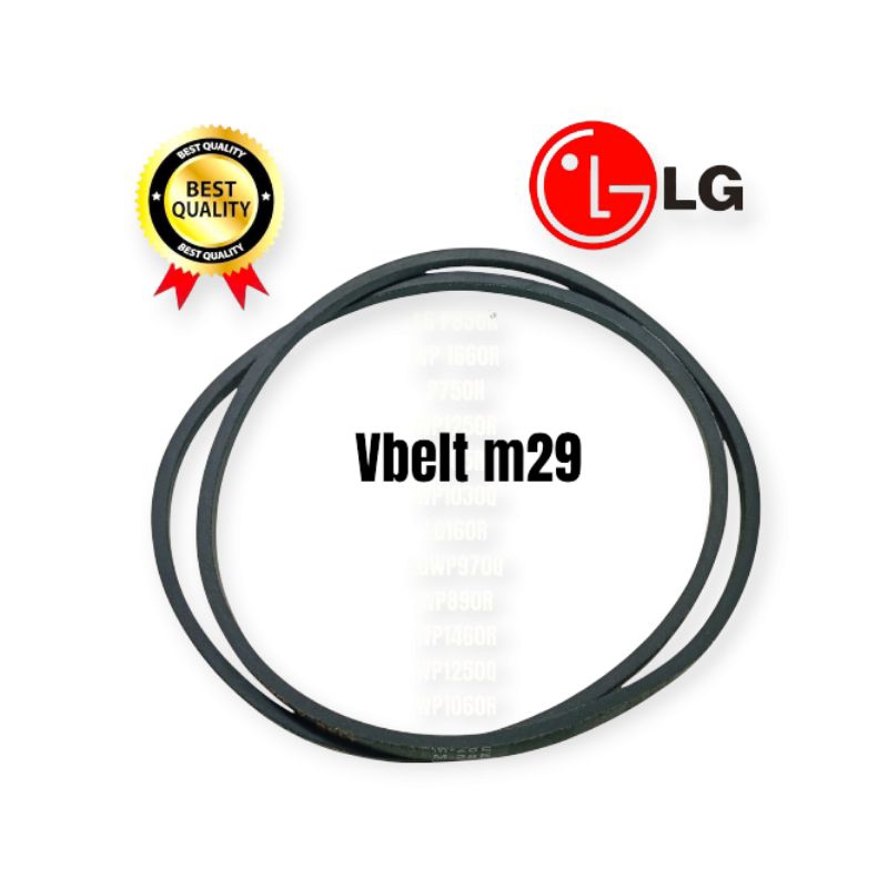vbelt fan belt mesin cuci lg 2 tabung wp700n