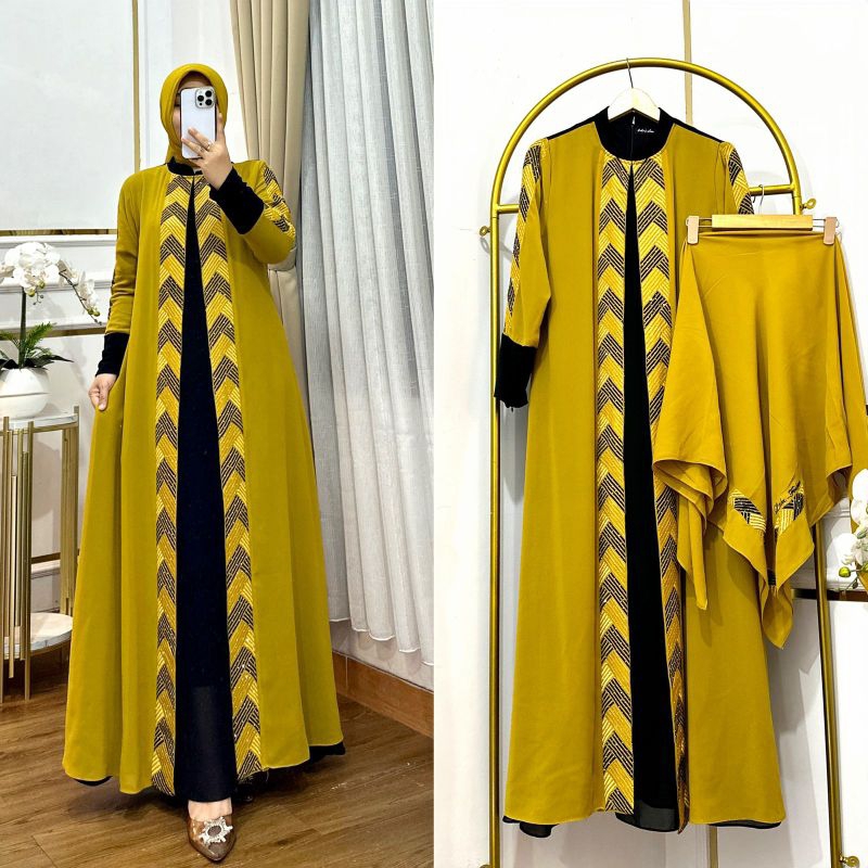 Gamis model terbaru// Gamis model kasual terbaru