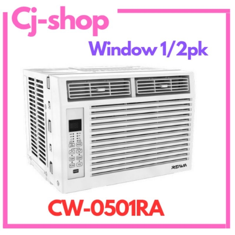 REIWA AC WINDOW 1/2PK