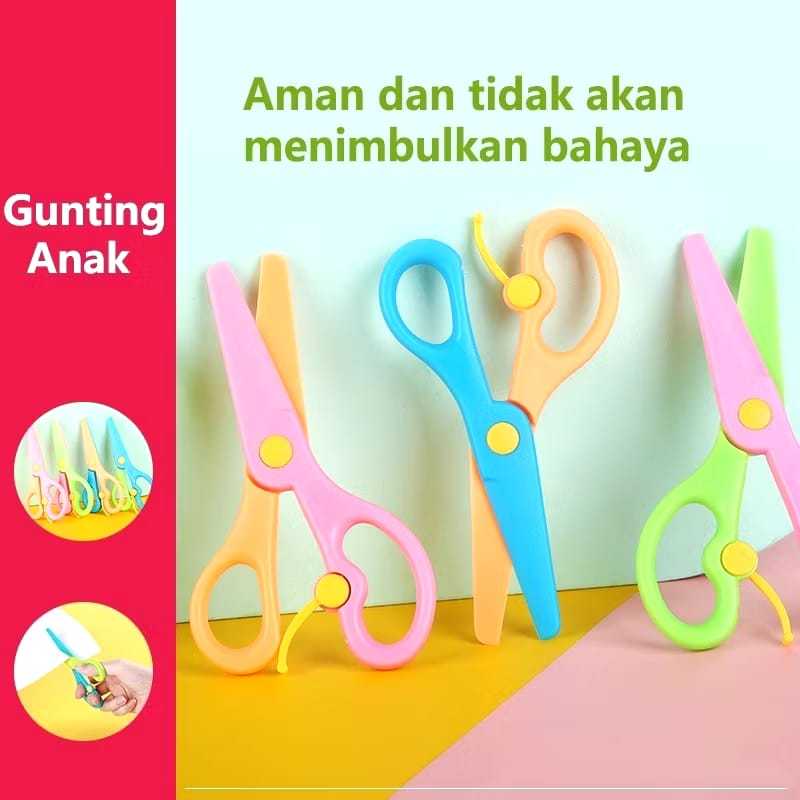 

GUNTING AMAN UNTUK ANAK / PAPER SCISSORS FOR KIDS / GUNTING KERTAS