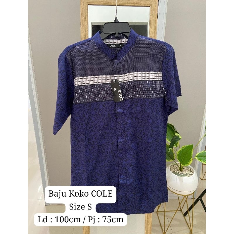 Baju Koko Dewasa/Baju Takwa Pria/Baju Lebaran/Baju Koko COLE Original
