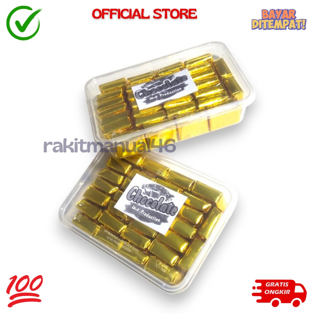 

Cokelat Piramid Isi 30 /Cokelat Murah / Cokelat Enak