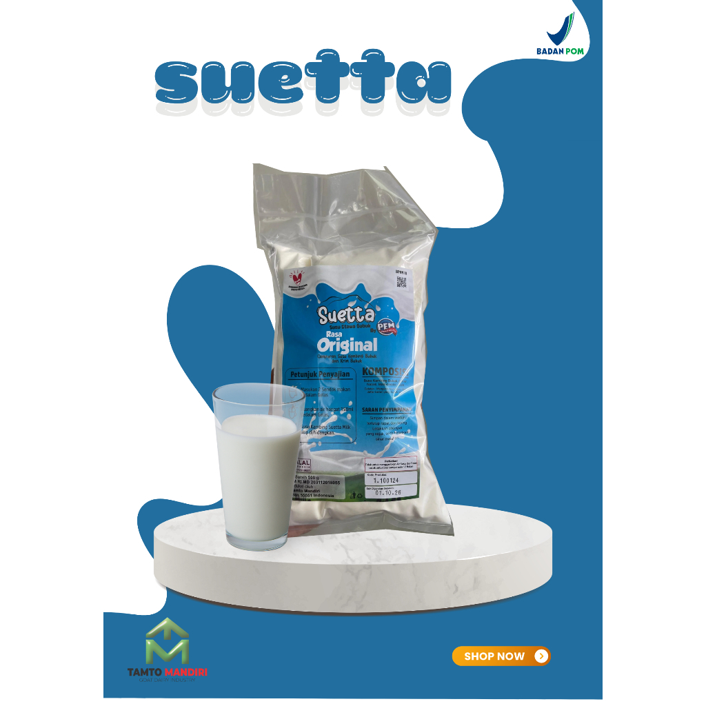 

Susu Kambing Etawa - Suetta High Grade