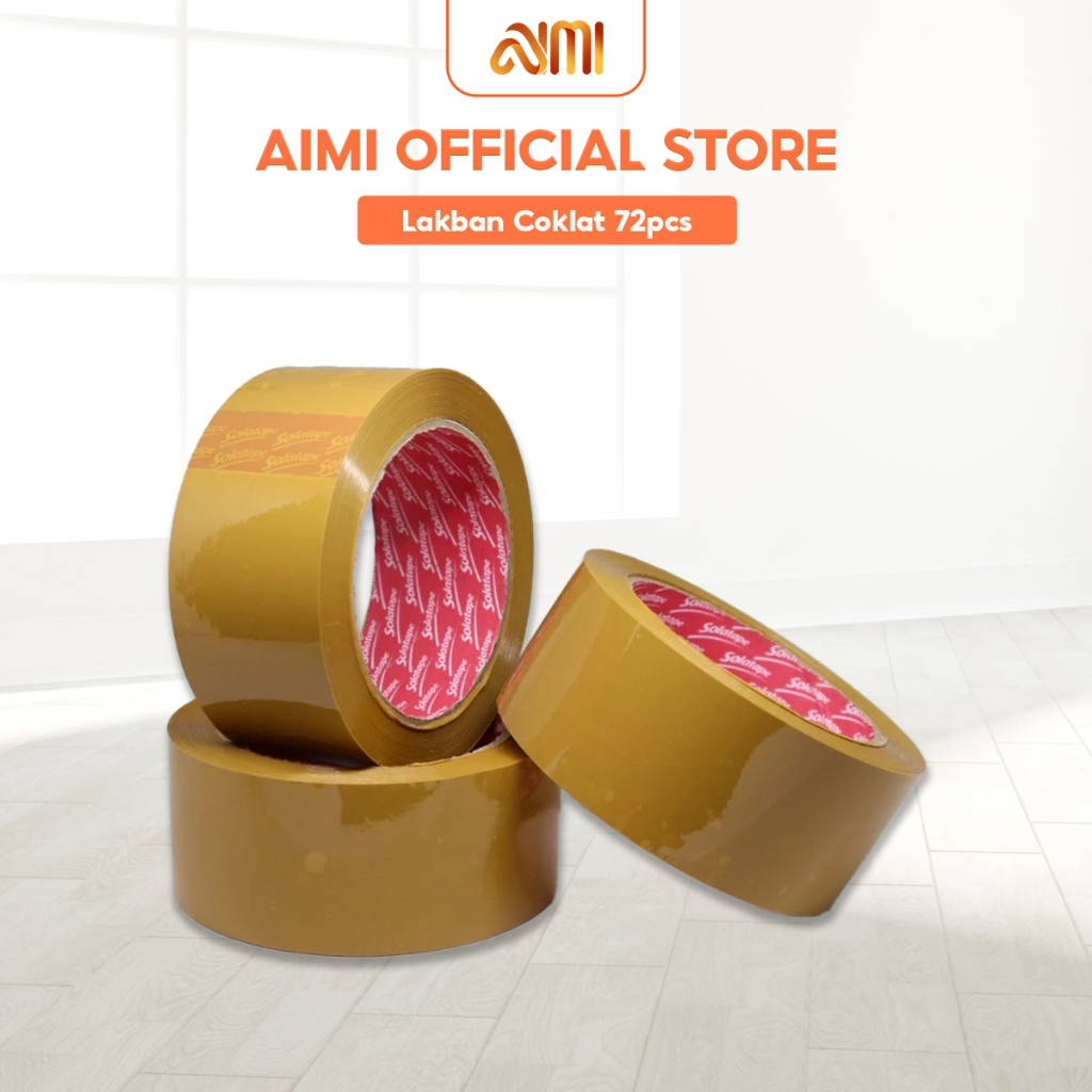 

Aimiofficial Lakban Coklat Seven Star Lakban 45MM 90 Yard Ekonomis Isolasi Packing