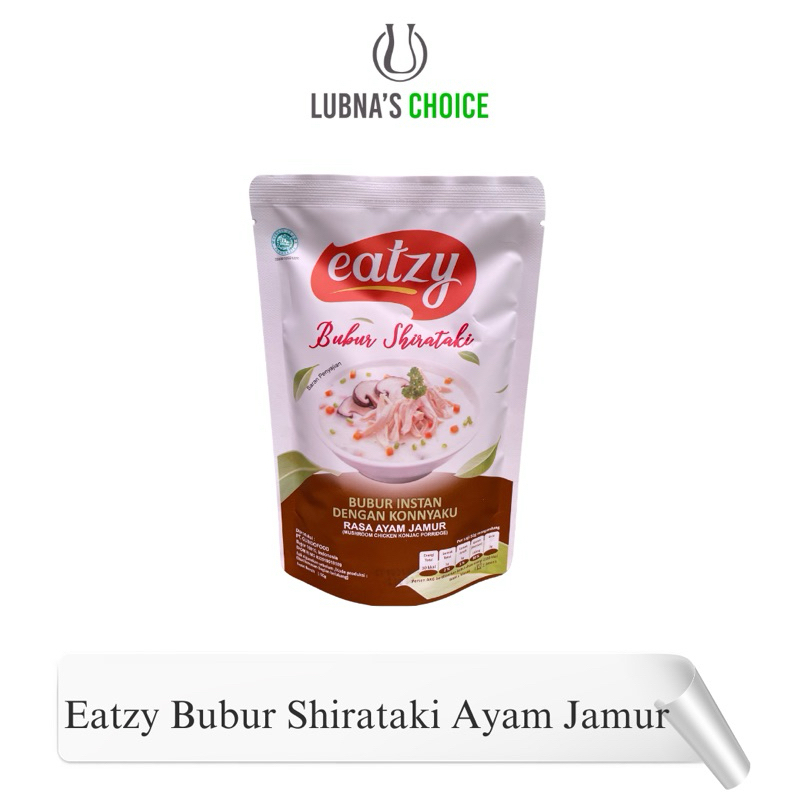 

Eatzy Bubur Shirataki - Ayam Jamur