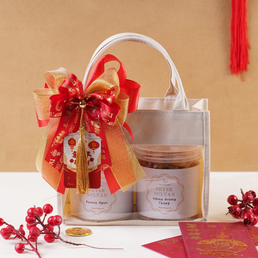 

PEYEK SULTAN - Hampers Imlek Chinese New Year 2025 - Petite Wishes