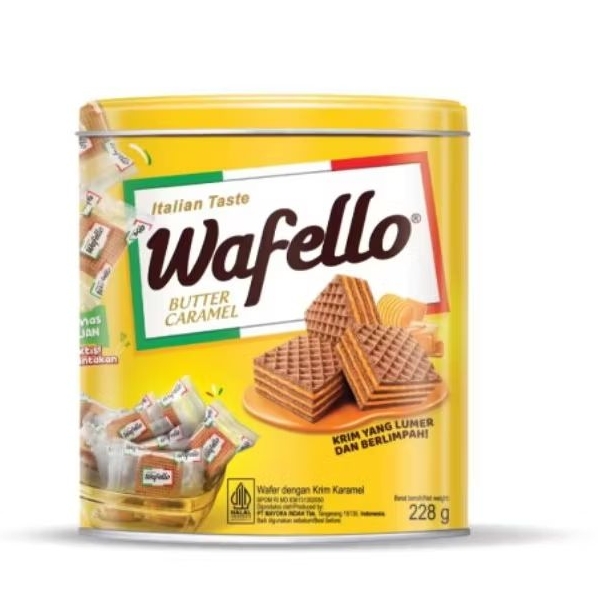 

wafello Wafer Kaleng Italian taste