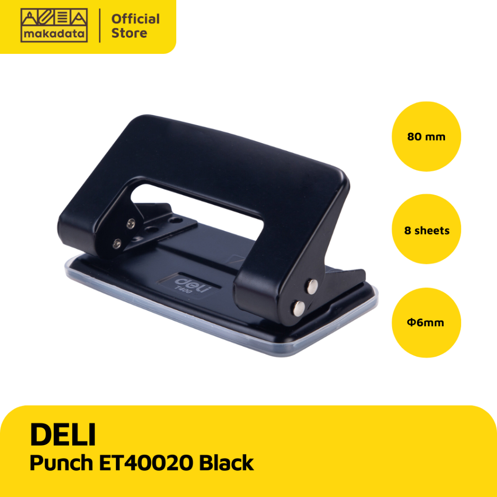 

PEMBOLONG PLONG KERTAS PUNCH DELI 30XL ET40020 (1 PCS) MURAH