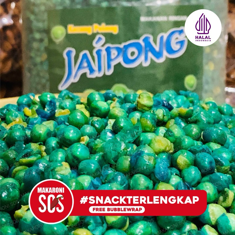 

500GR | 1/2KG Kacang Polong Ijo Jaipong Kemasan Pack Gurih Renyah