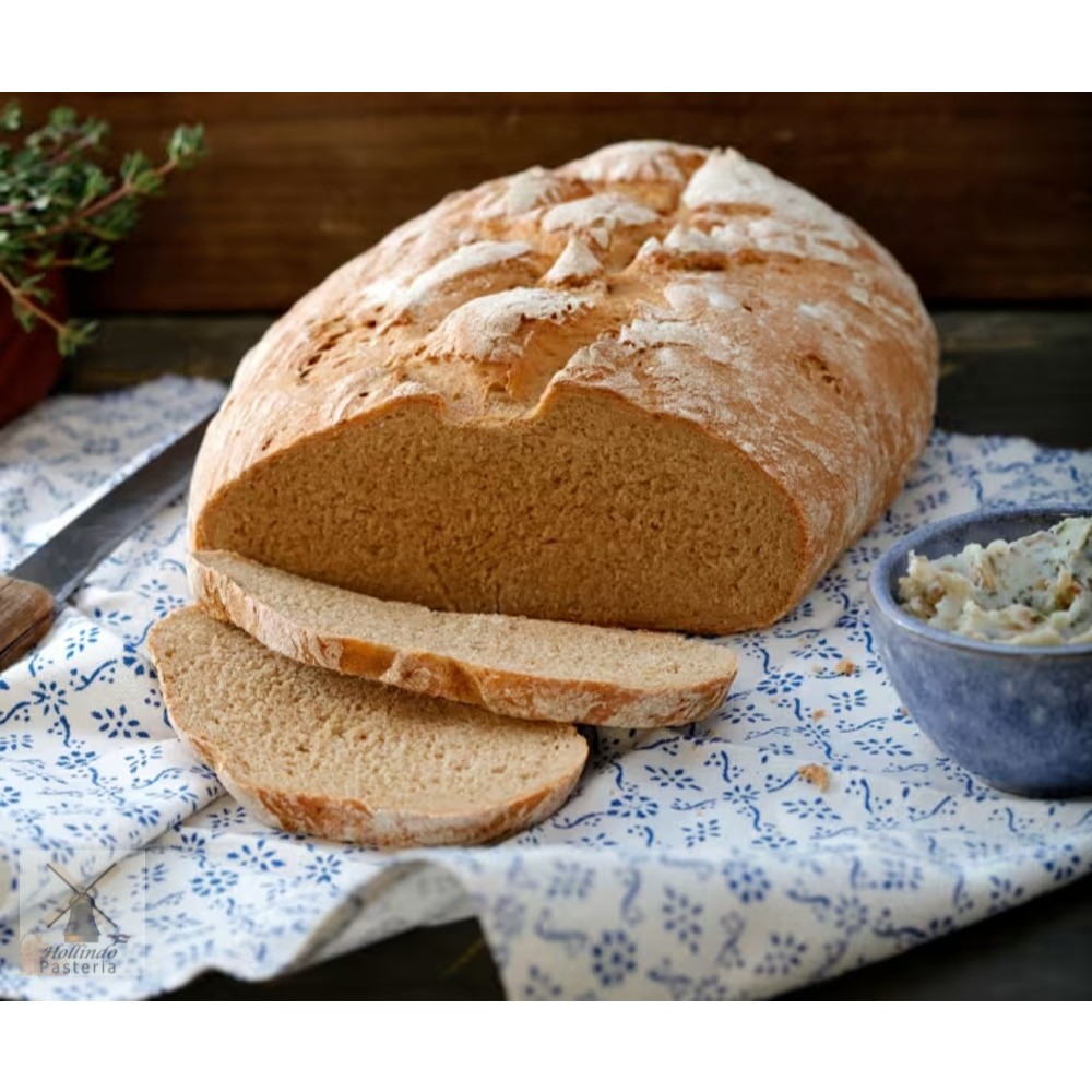 

German Sourdough Landbrot (Country Bread)