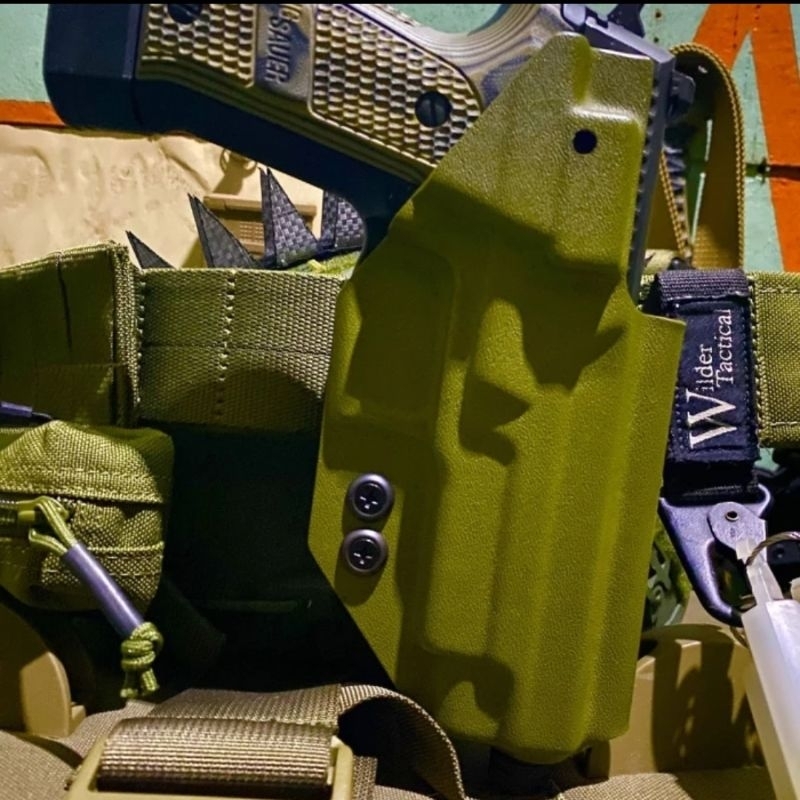 Kydex Holster CZ P10C FDE Sarung Cz P10 C Warna Tan