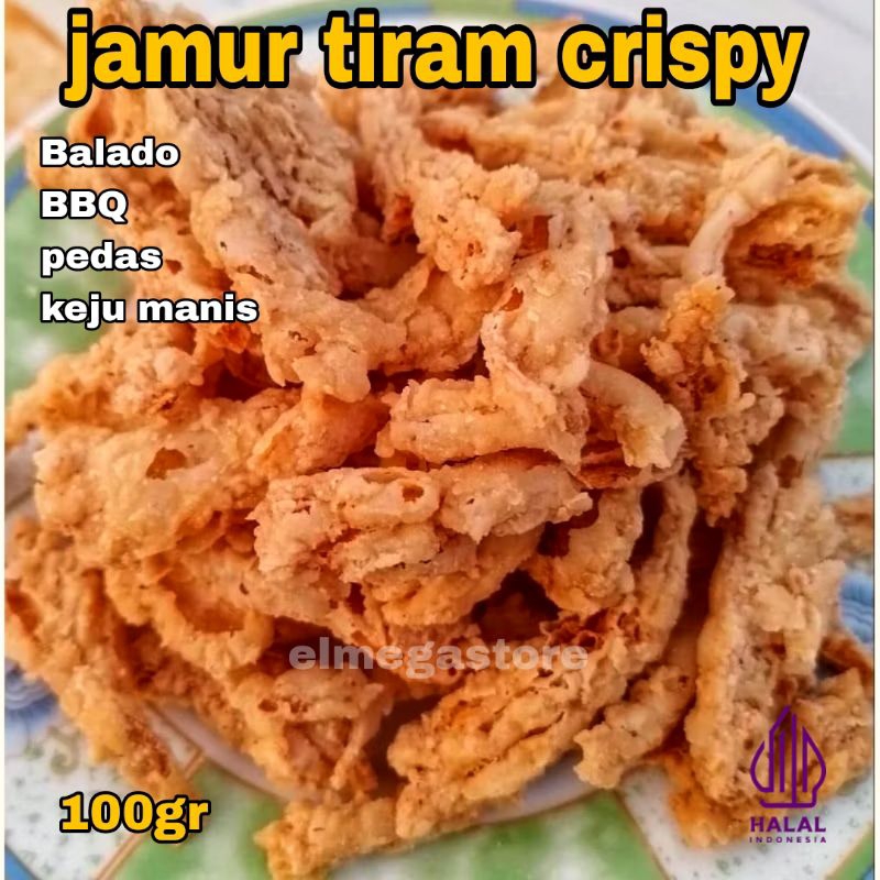 

jamur tiram crispy / jamur crispy 100gr