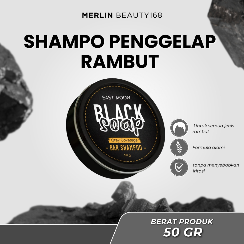 Pria Rambut Hitam Sabun Penggelap Rambut Sabun Sampo Bar Penggelap Polygonum Essence Hair Darkening 