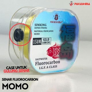 Senar Pancing Kuat Warna Kuning Hijau 150 Meter Fluorocarbon Fukushima Momo