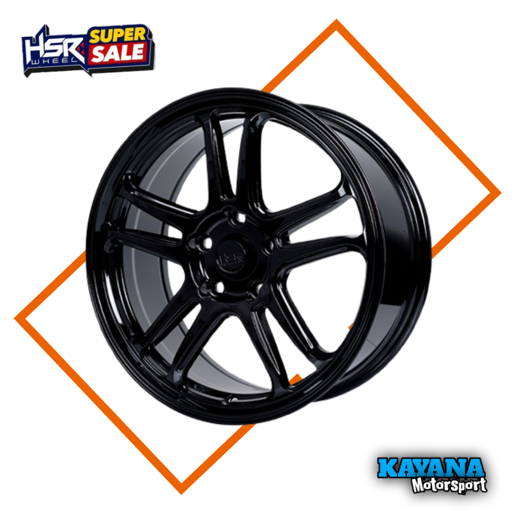 Velg Mobil Racing R17 Lubang 5x114,3 Bisa Untuk Ertiga, Xpander, Innova Velg Mobil HSR Nx-Spo R17