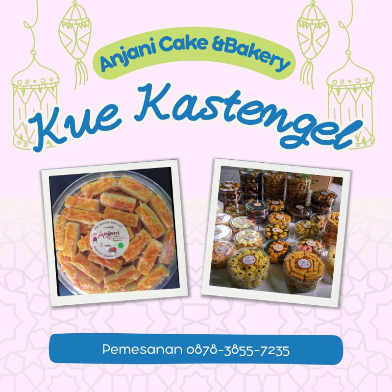 

KASTANGEL KUE KERING LEBARAN KUKER KASTENGEL 250 GRAM