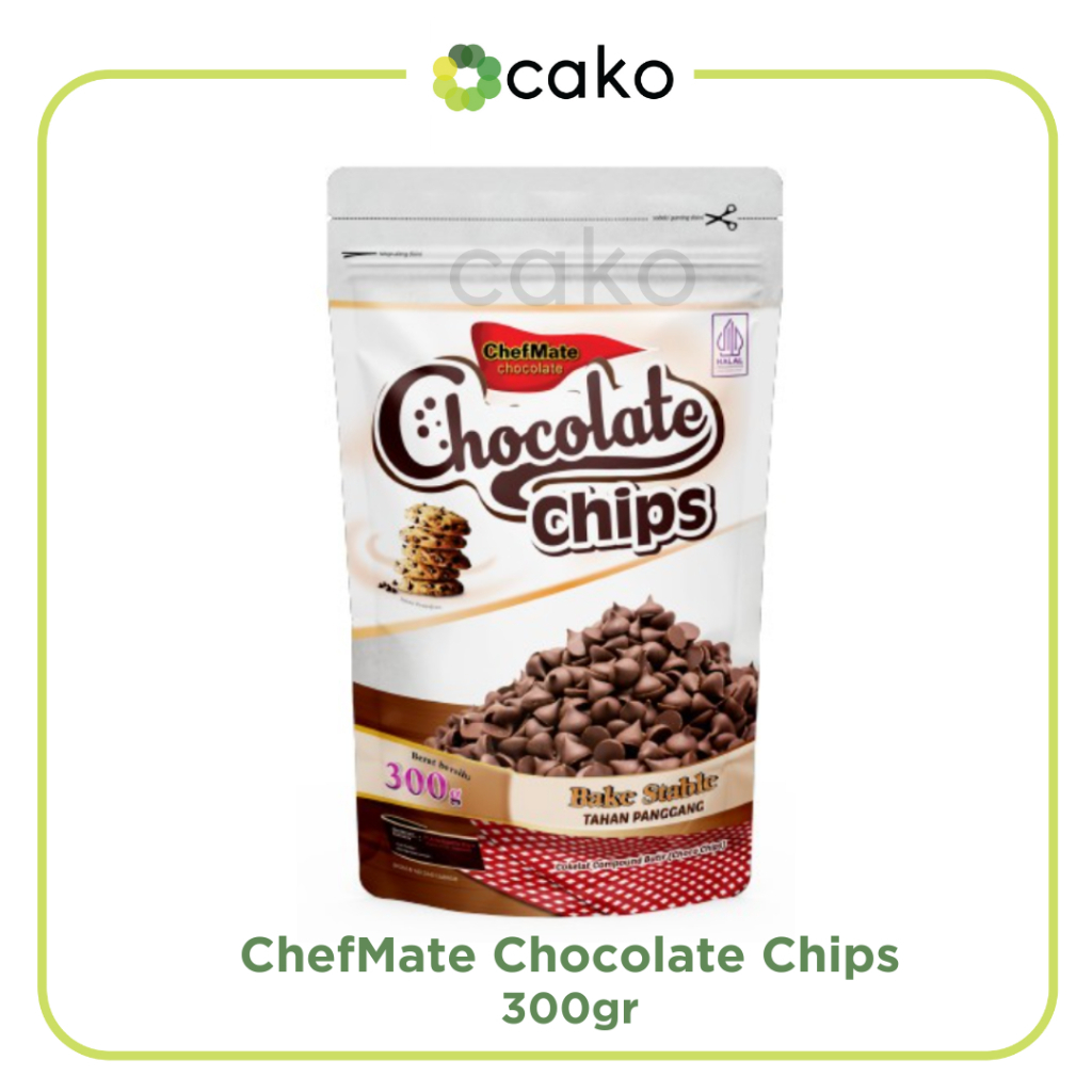 

ChefMate Chocochip 300gr / Chocolate Chips