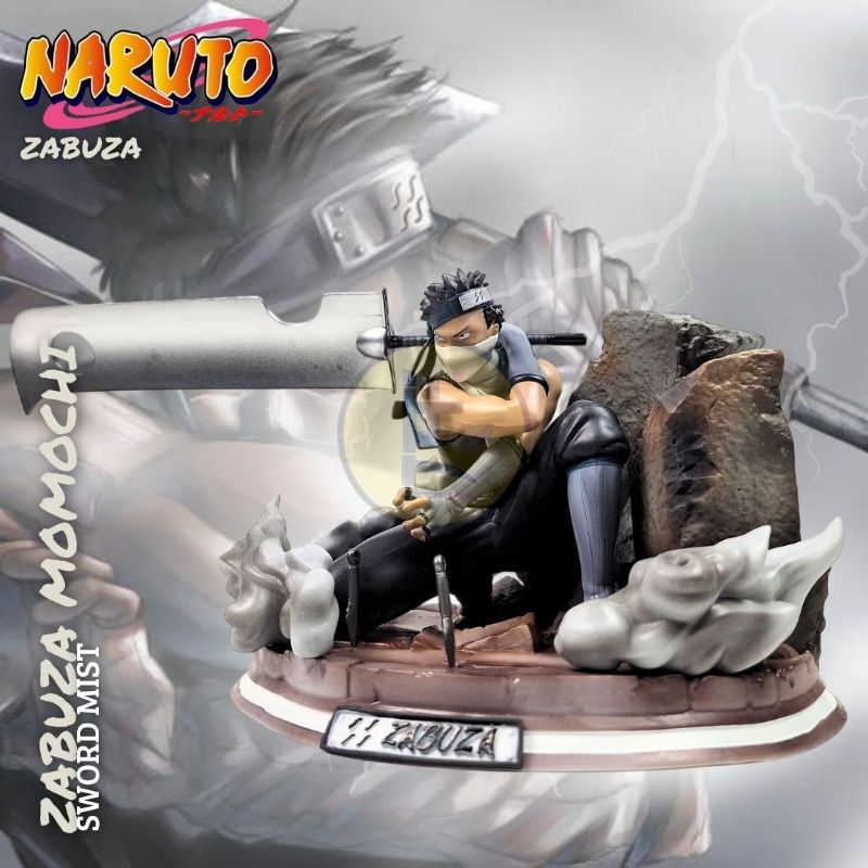 Action Figure Zabuza Momochi Statue Naruto Sword Mist