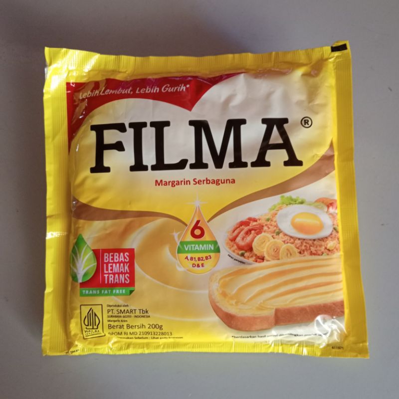 

FILMA MARGARIN SACHET 200g MENTEGA SERBAGUNA