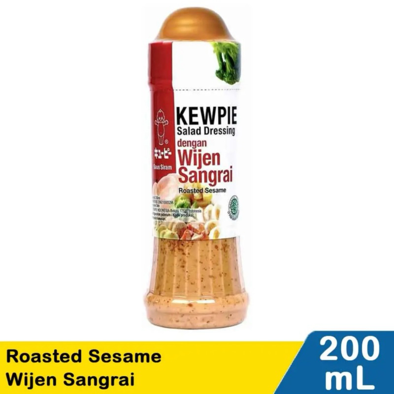 

Kewpie Salad Dressing dengan Wijen Sangrai Roasted Sesame 200 mL