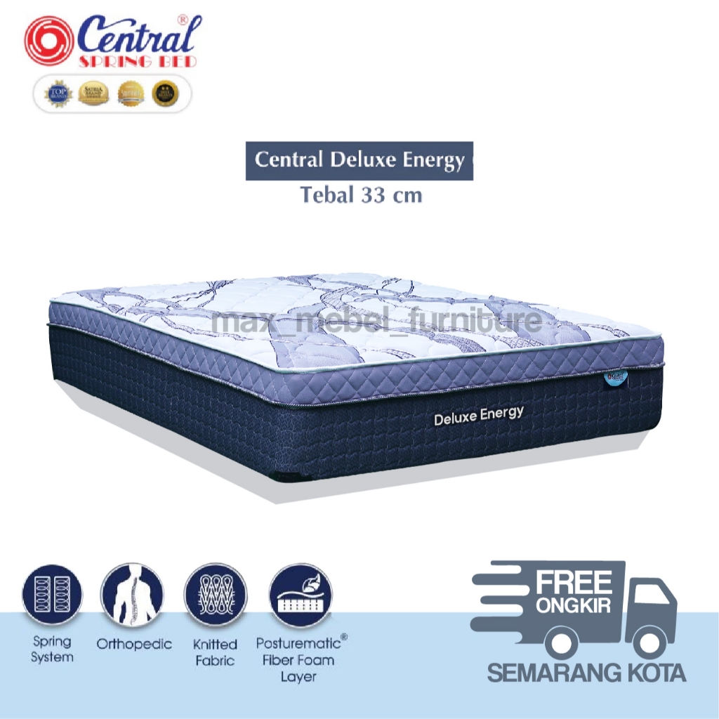 Kasur Springbed  Grand Deluxe ENERGY Central Matras Original Harga Pabrik