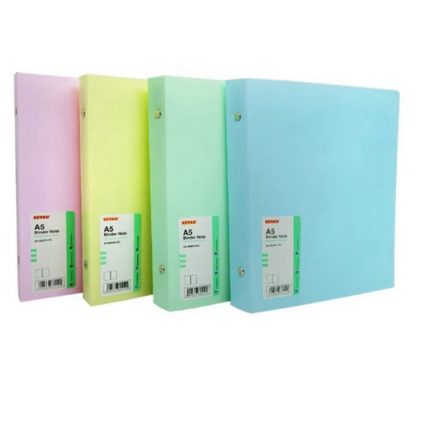 

BINDER NOTE A5 KENKO PASTEL