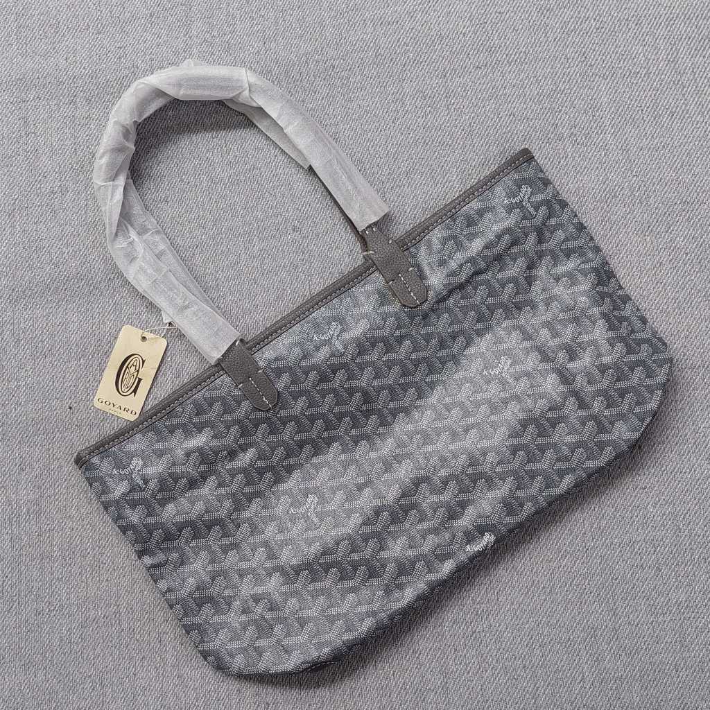 goyard artois tote bag grey