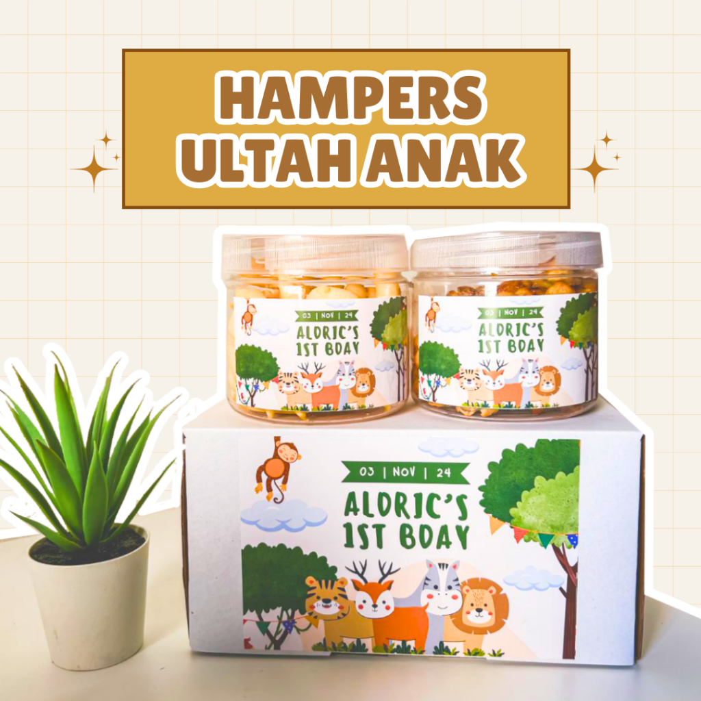 

[DELISH SNACKS] Hampers Ulang Tahun Anak / Bingkisan Parsel Parcel Souvenir Birthday / Gift Box Set