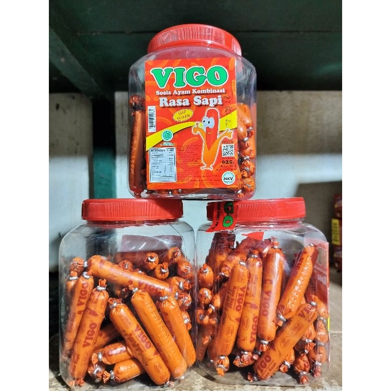 

Sosis Vigo Toples Siap Makan ( isi 50 pcs )