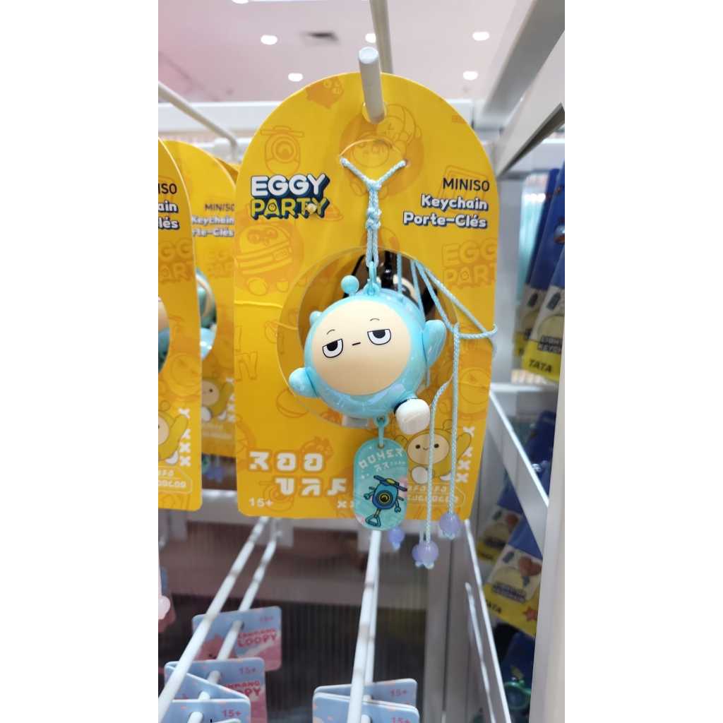 EGG PARTY X MINISO GANTUNGAN KUNCI