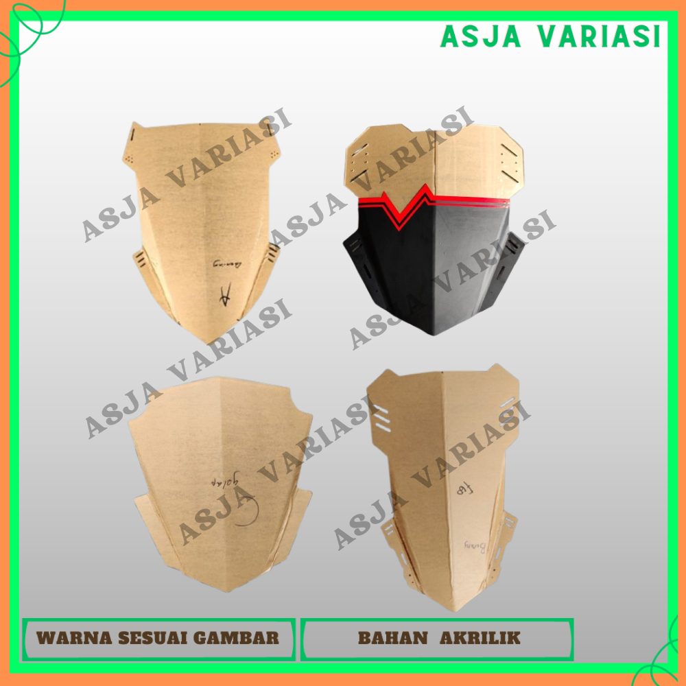 VISOR TOURING VIXION NEW CB150 NVL MEGAPRO SCORPIO PULSAR BYSON UNIVERSAL VISOR WINDSHIELD MOTOR