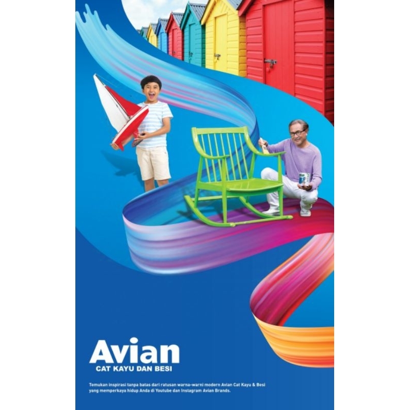 Cat Kayu Dan Besi Avian 200cc, Cat Avian 200cc, Cat Avian Kayu Dan Besi 200cc