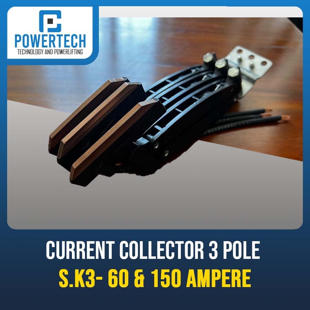 Current Collector 3 POLE - 60Ampere