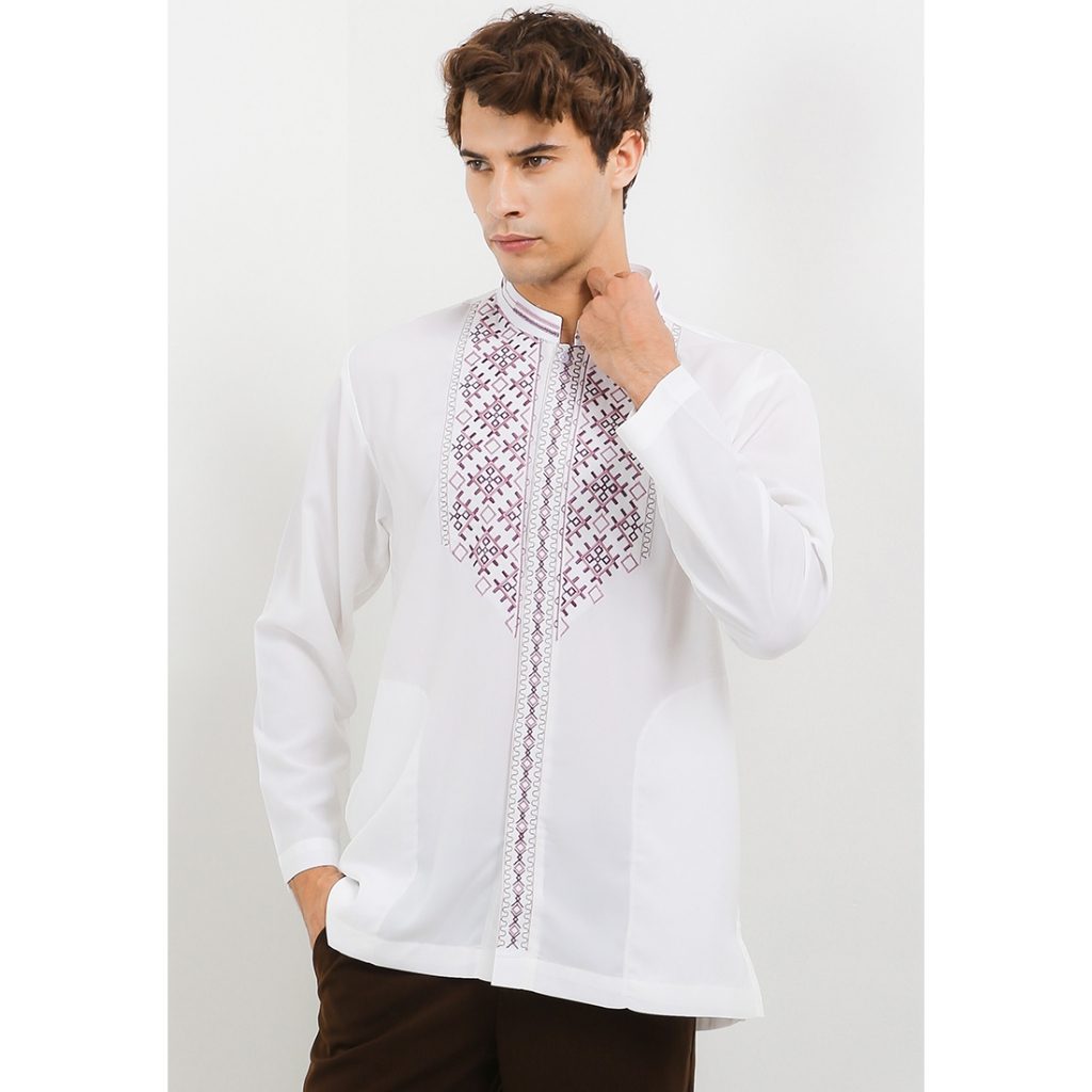 Arjuna Weda Koko Pria Motif Bordir 6