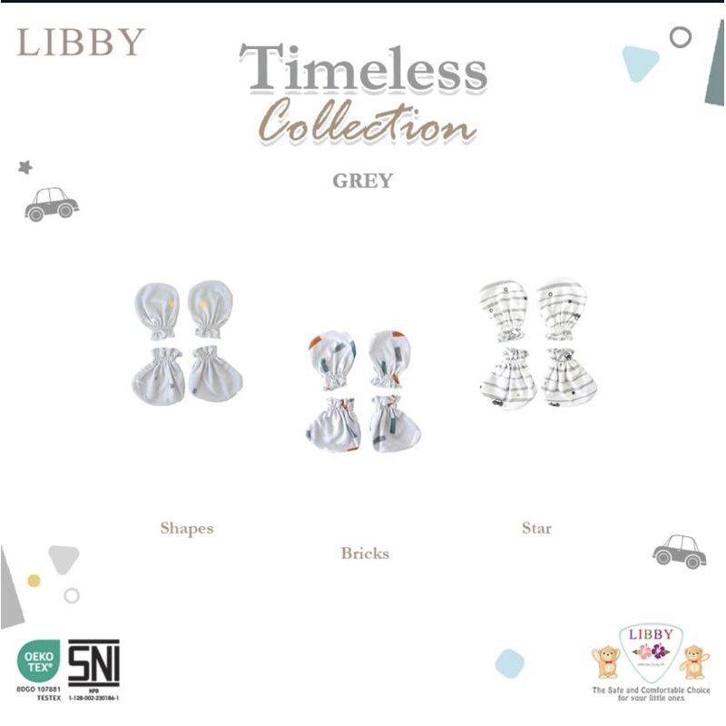 MAM LIBBY 3 Pasang Sarung Tangan Kaki