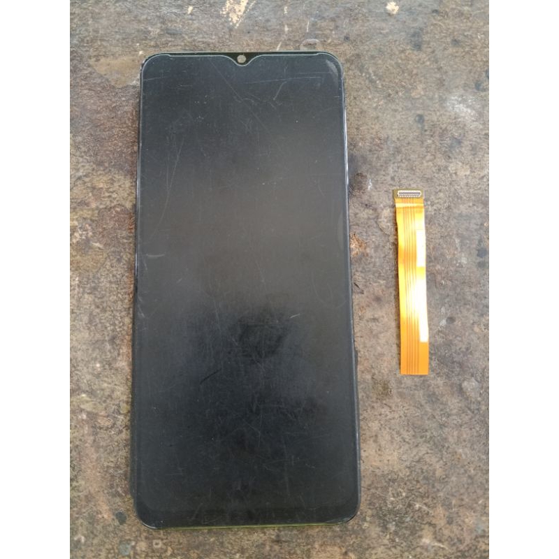 LCD OPPO A57 Second Copotan Hidup Minus Baca Deskripsi
