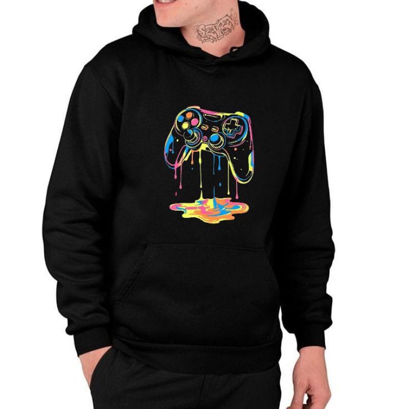 SWEATER HOODIE JUMPER STIK GAME PLAYSTATION PS