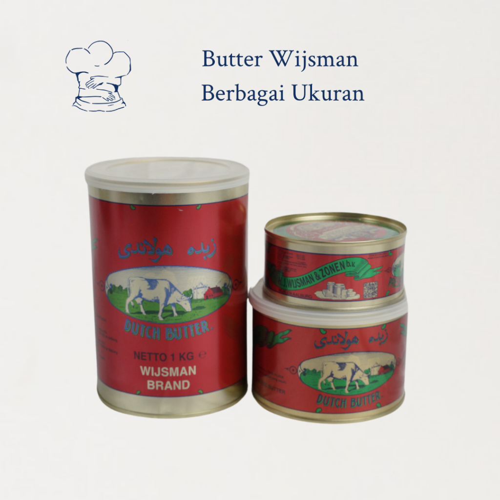 

Mentega / Butter Wijsman (1 kg/454gr/200gr)