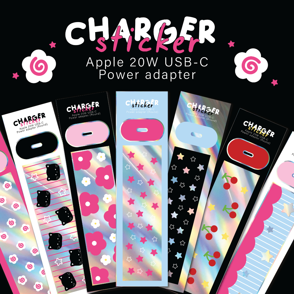 

CHARGER WRAPER - sticker charger