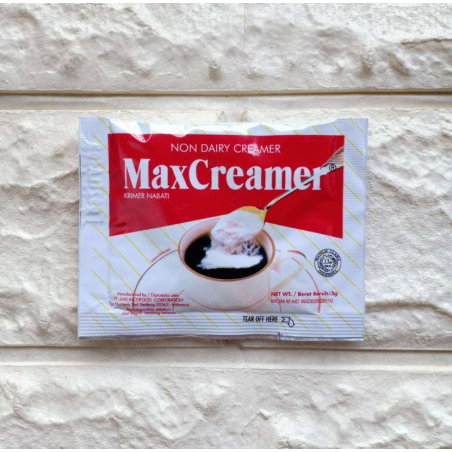 

MAX CREAMER 3GR X 50 SACHET (1BOX) PREMIUM, BUBUK CREAMER NON DAIRY