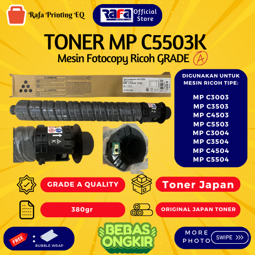 Toner Cartridge Compatible RICOH GESTETNER LANIER MPC 5503 5503K C5503K