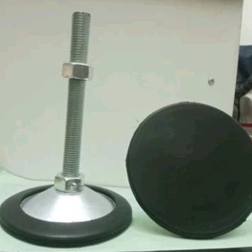 kaki adjuster  conveyor M16*10cm+karet adjuster foot table